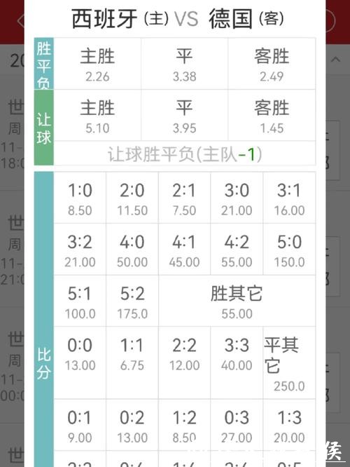 世界杯下注：了解各队赔率与分析